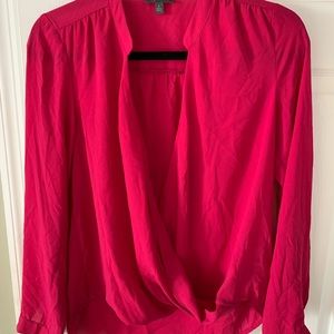 Two for one!  The Limited open front blouses